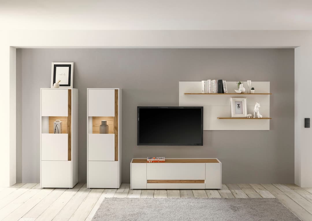 Home affaire Lowboard City/Giron | Weiß