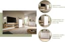 Home affaire Lowboard Zolder | Mehrfarbig 5
