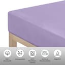OTTO home Spannbettlaken PHYSALIS | Lila 3