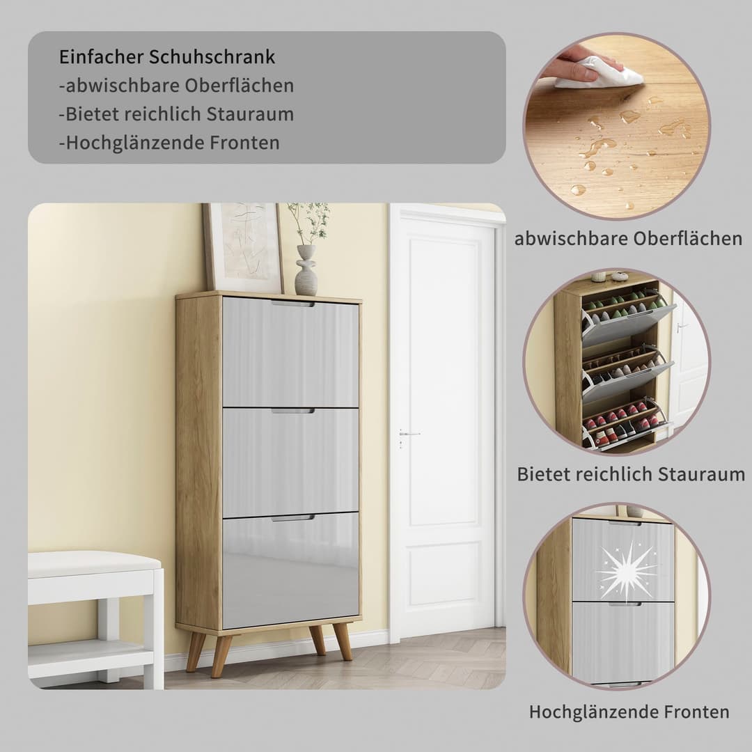 OTTO home Schuhschrank Lund | Holztöne