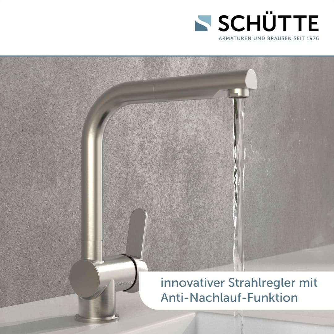 Schütte LONDON Spültischarmatur | Silber
