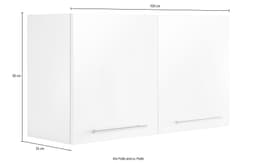wiho Küchen Hängeschrank Flexi2 | Weiß