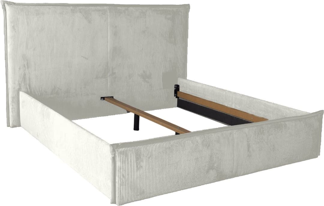 COLLECTION AB Polsterbett Marla 180x200cm | Beige