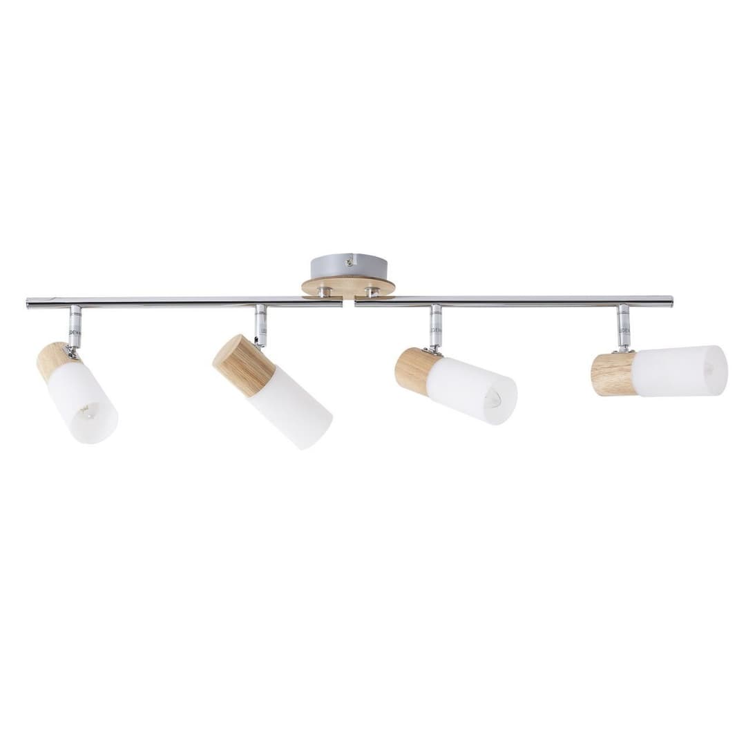 Brilliant Deckenstrahler Babsan | Holztöne