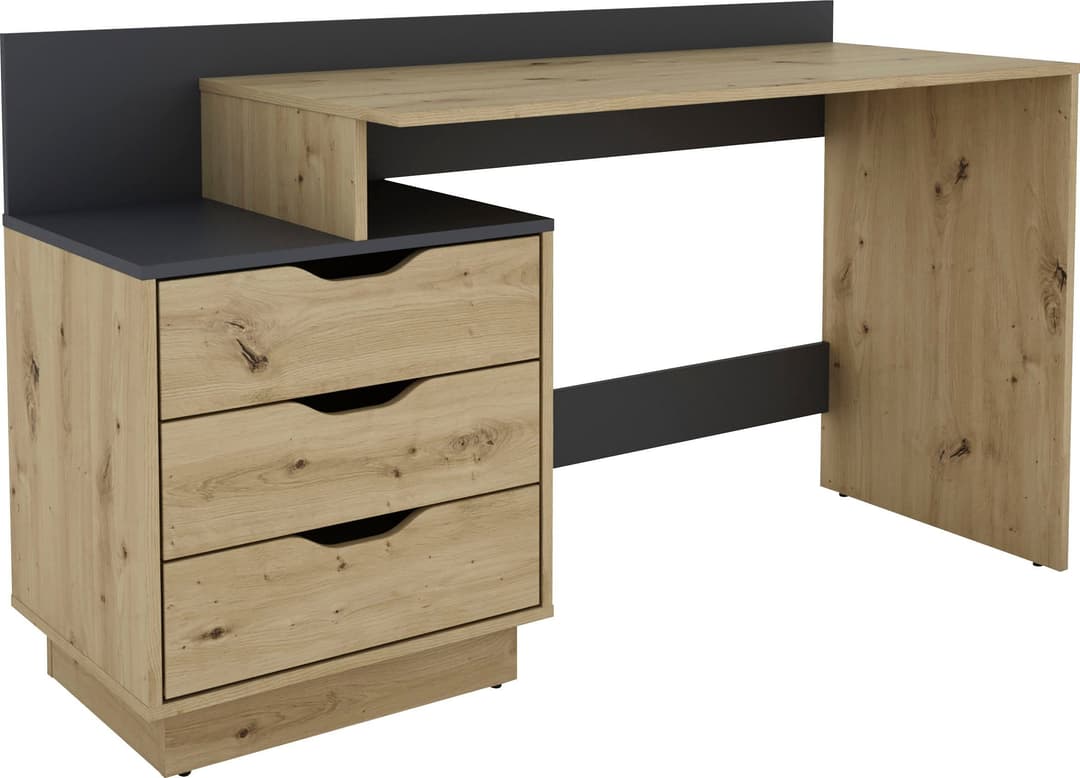 byLIVING Schreibtisch Bern | Holztöne