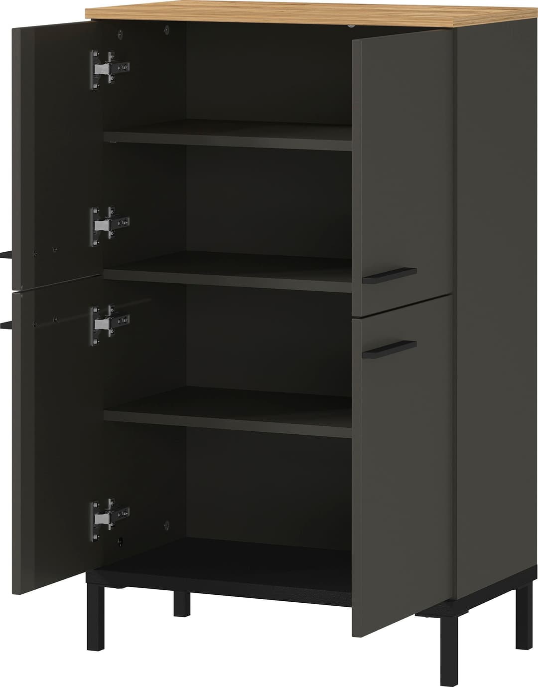 GERMANIA Midischrank Yonkers | Braun
