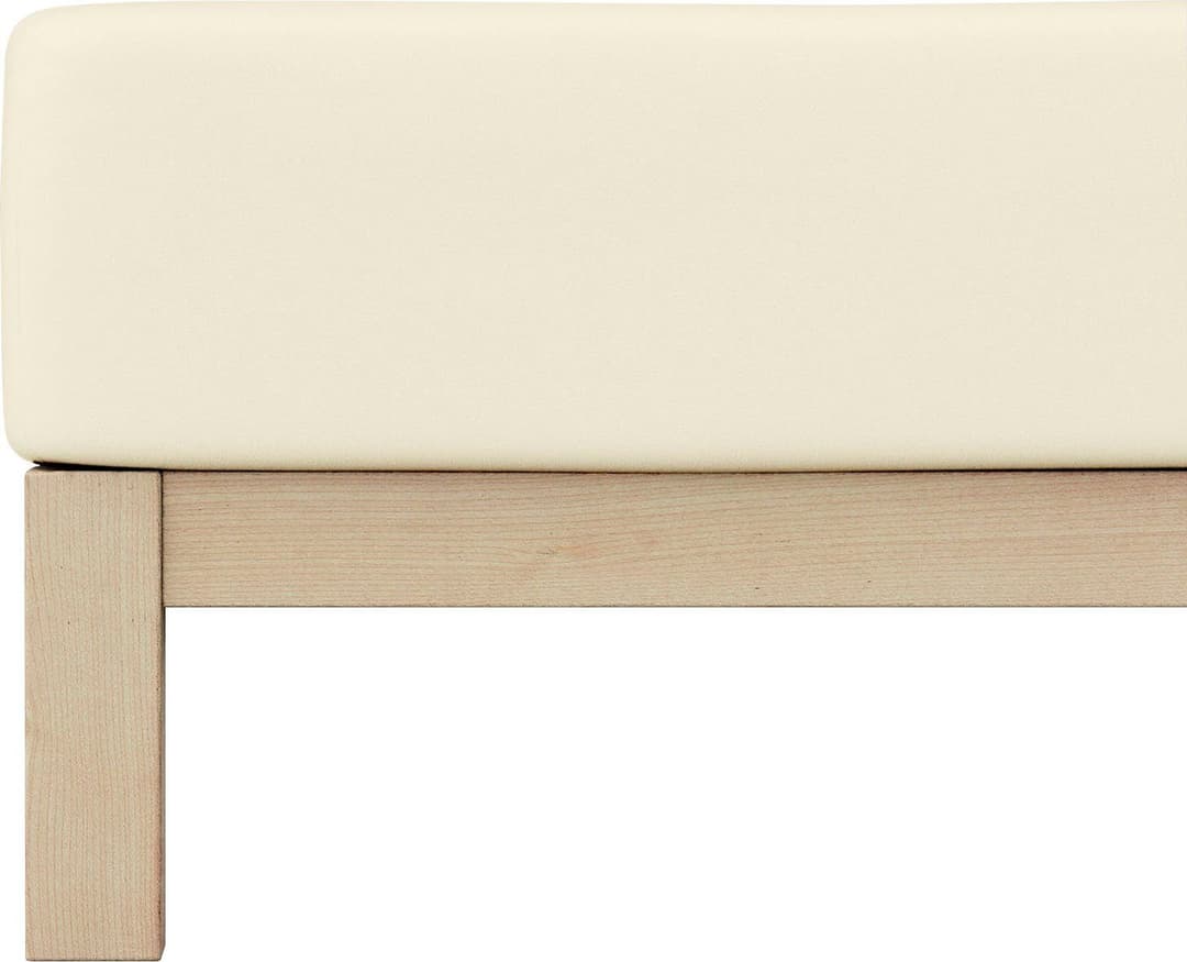 Schlafgut Spannbettlaken PURE | Gelb