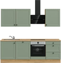 nobilia® Küchenzeile Cascada II | Grün