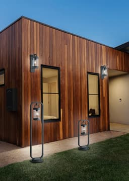 TRIO Leuchten Außen-Stehlampe Sambesi | Schwarz