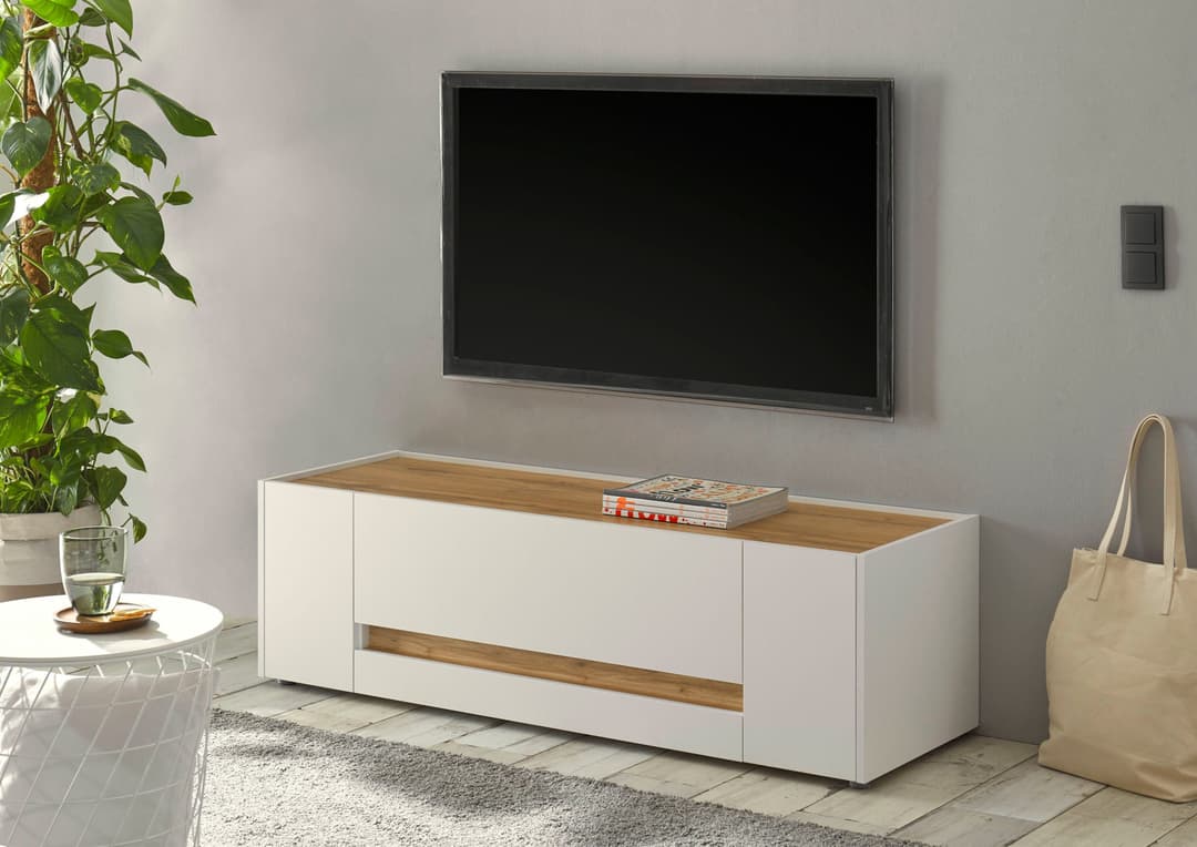 Home affaire Lowboard City/Giron | Weiß