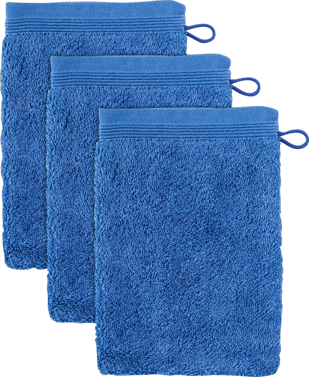 Möve Waschhandschuh Superwuschel | Blau
