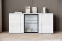 Home affaire Sideboard Caro | Weiß 5