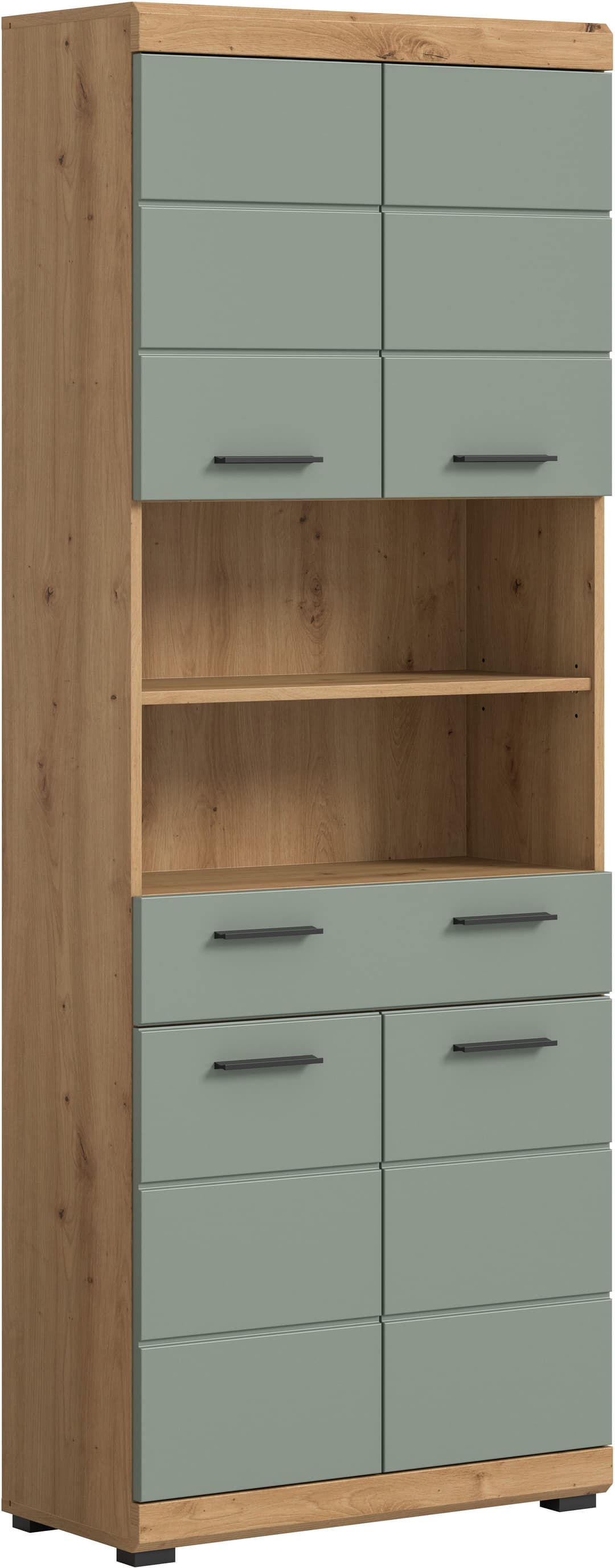 welltime Hochschrank SIENA | Holztöne