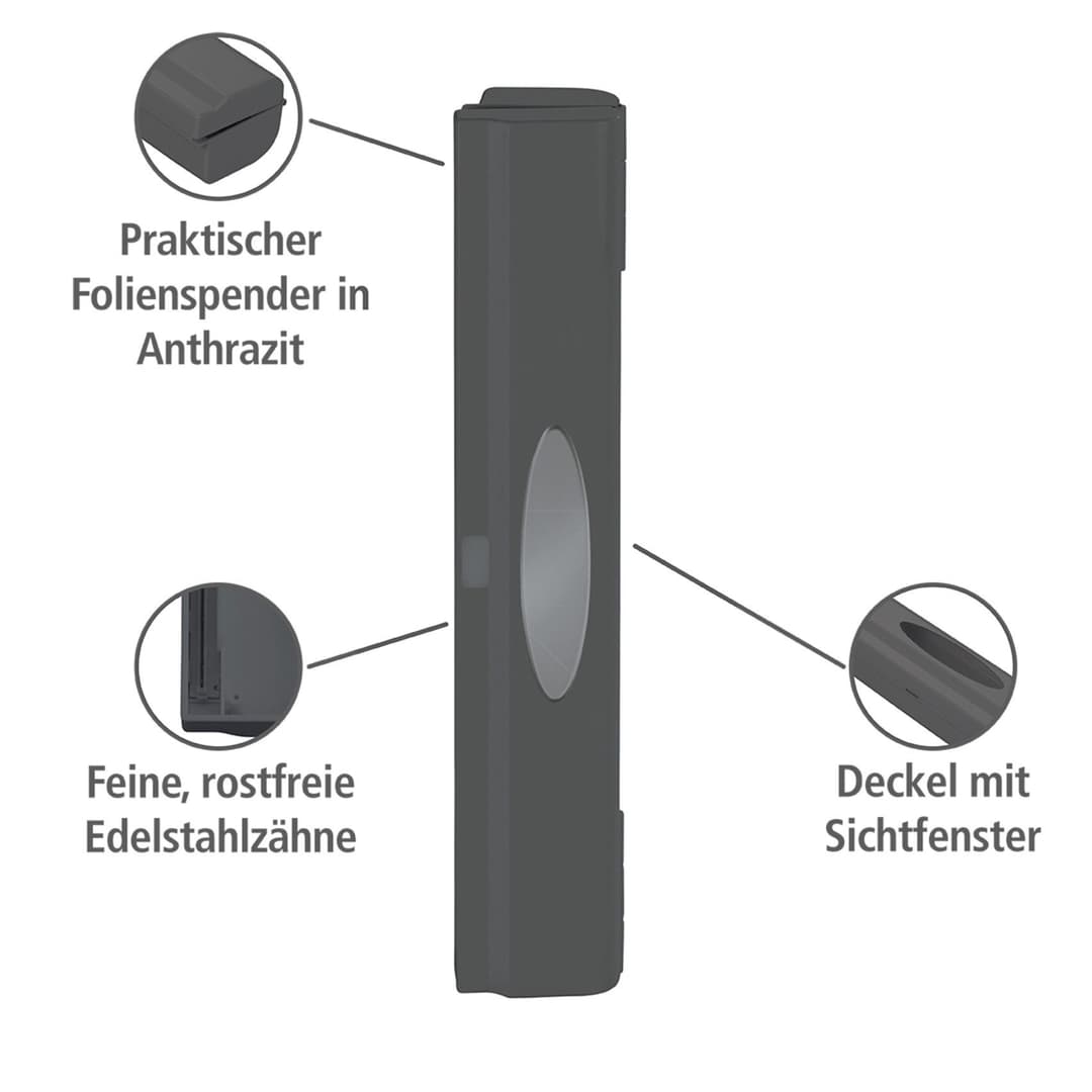 Wenko Perfect-Cutter Folienspender | Grau