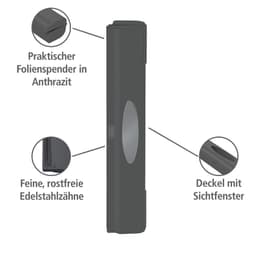 Wenko Perfect-Cutter Folienspender | Grau