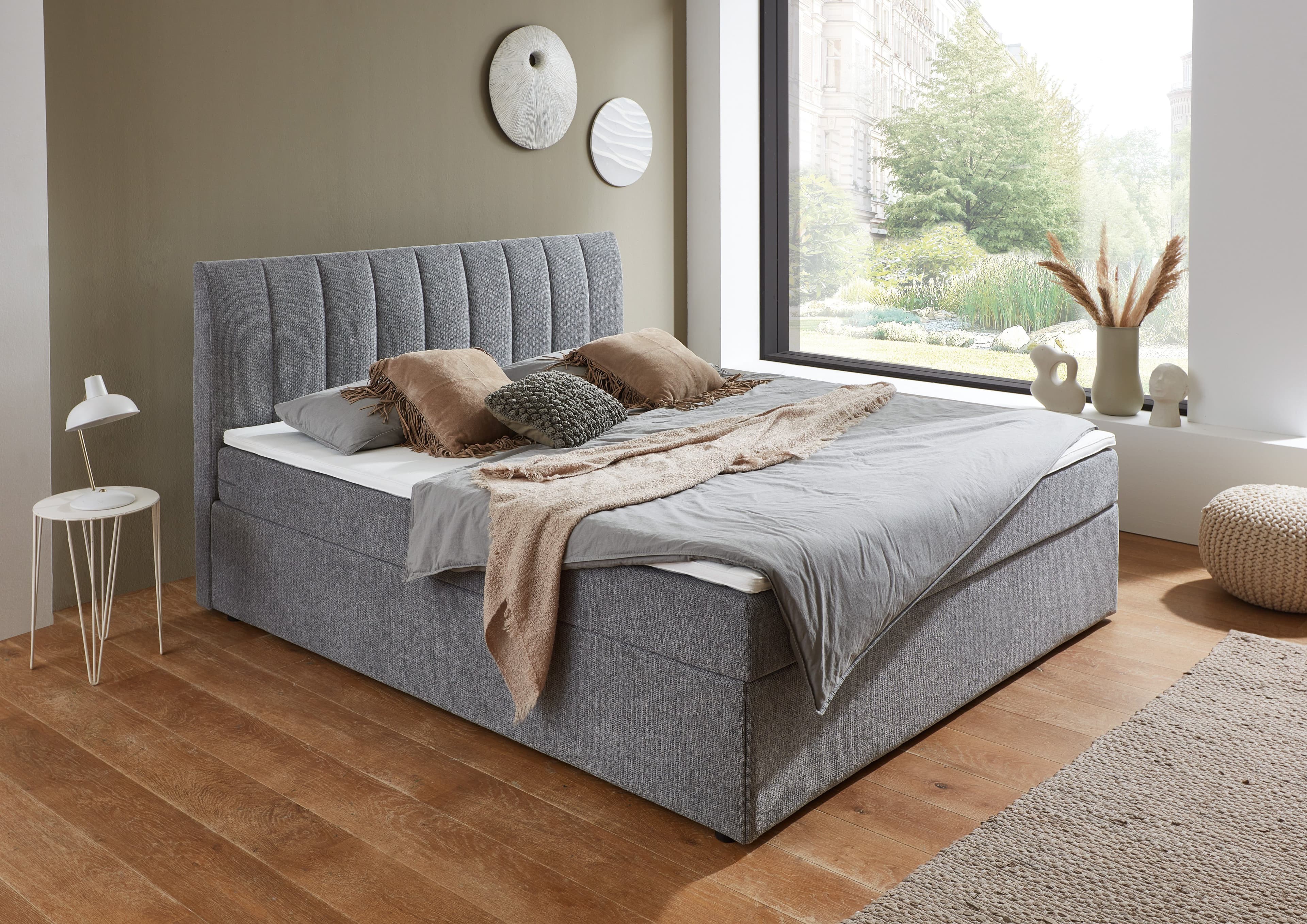 Boxbett Alva | Grau