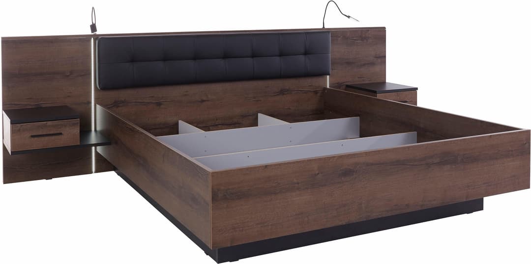 FORTE Bettanlage Bellevue | Braun