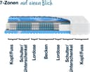 Hn8 Schlafsysteme XXL Gelstar T-1000 | Weiß 4