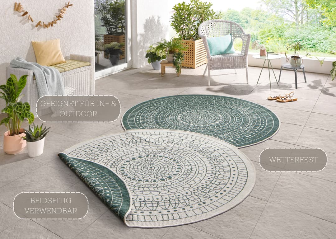 HANSE Home Teppich Porto | Grün