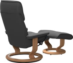 Stressless Fußhocker Admiral | Grau
