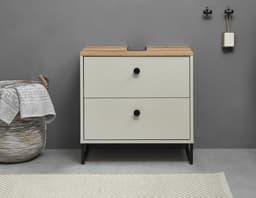 BASIC by Balculina Linea Waschbeckenunterschrank | Grau