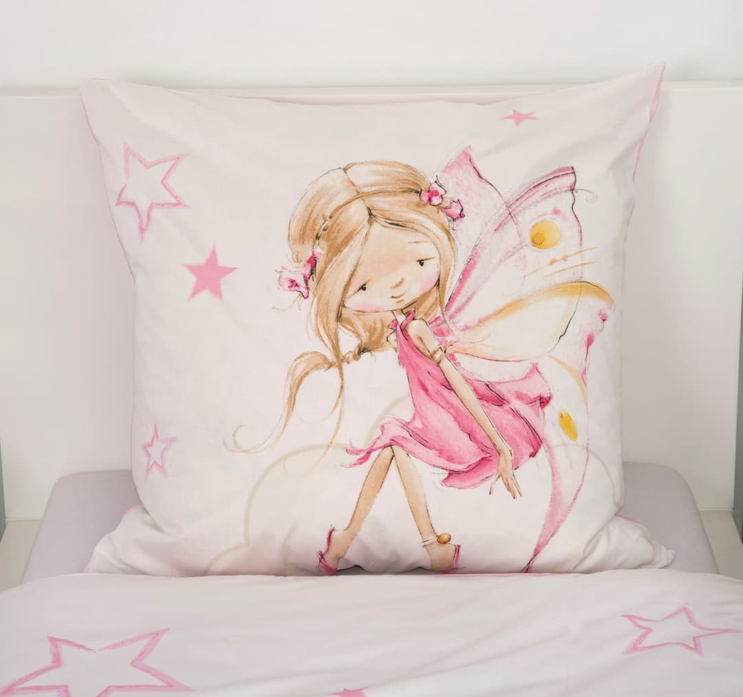 Baby Best Little Fairy Flanell Bettwäsche | Rosa