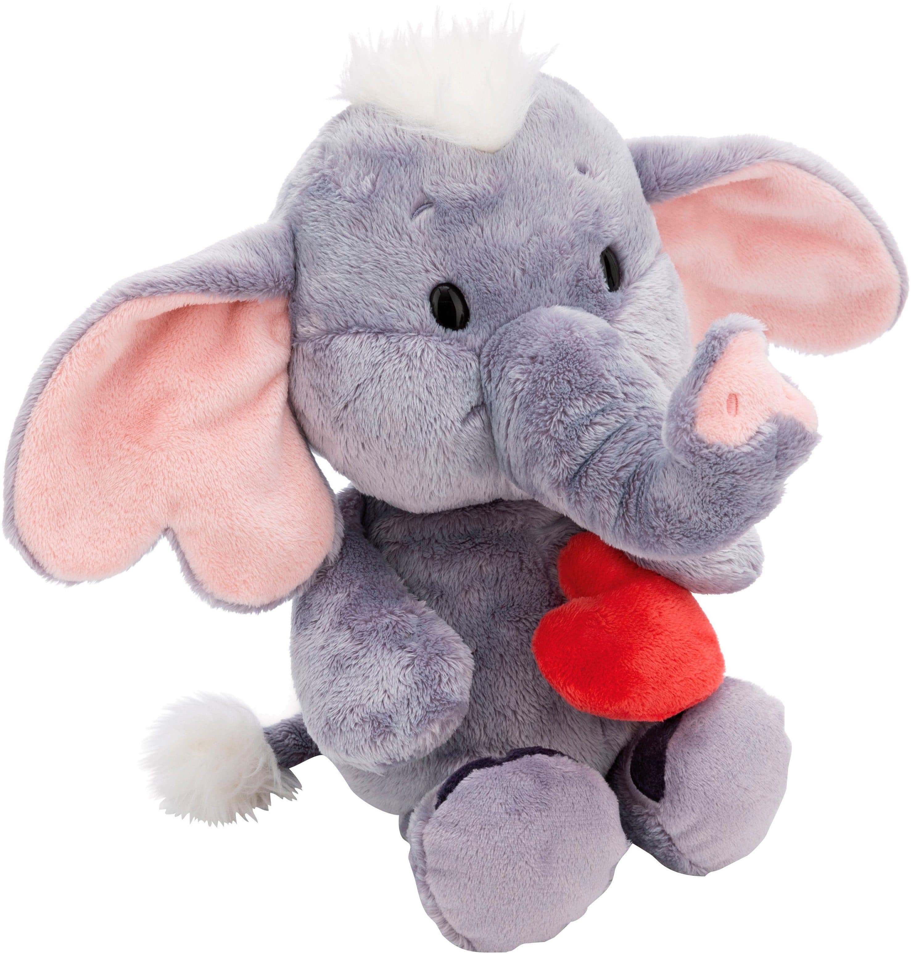 Nici Kuscheltier Love Elefant | Grau
