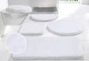 OTTO home Badematte Micro exclusiv | Weiß