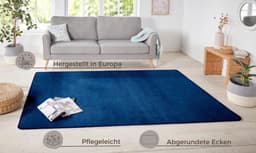 HANSE Home Teppich Shashi | Blau