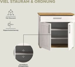 Home affaire Schuhschrank COSENZA | Holztöne