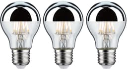 Paulmann LED-Leuchtmittel 3er Pack | Silber