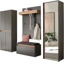 Home affaire Garderoben-Set City/Giron | Grau