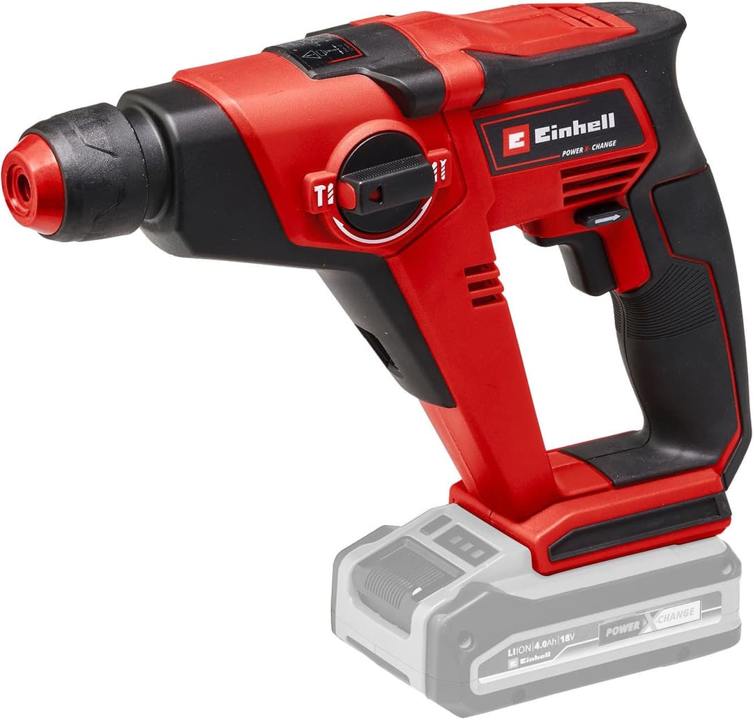 Einhell Akku-Bohrhammer TE-HD 18/12 Li - Solo | Mehrfarbig