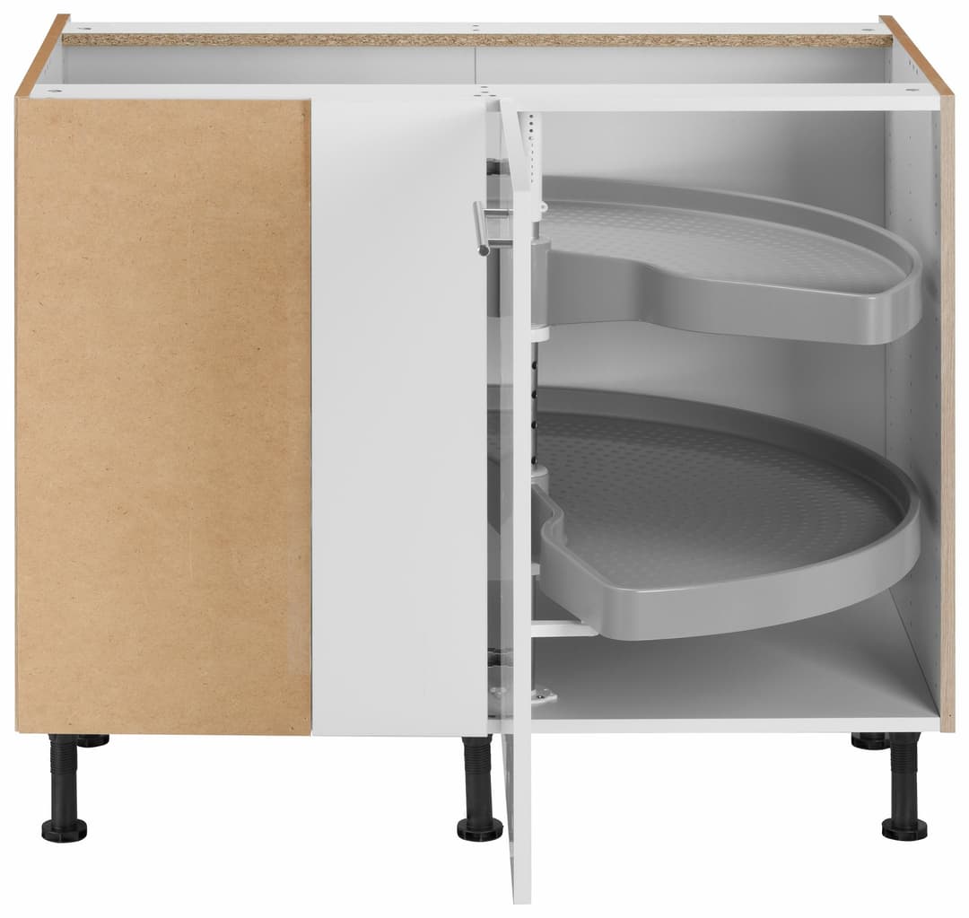 OPTIFIT Unterschrank 1/2 Karussellböden | Grau