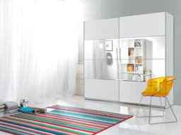 Home affaire Schwebetürenschrank Beta | Weiß