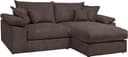 Home affaire Ecksofa Soft&Cosy XL L-Form | Braun