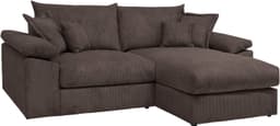 Home affaire Ecksofa Soft&Cosy XL L-Form | Braun