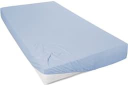 Primera Spannbettlaken Mako-Feinjersey | Blau