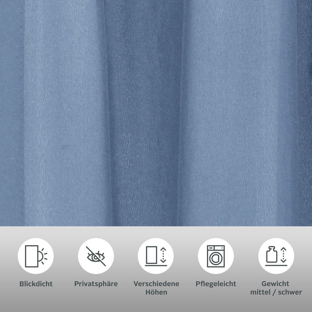 OTTO home Vorhang Parry | Blau