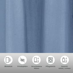 OTTO home Vorhang Parry | Blau