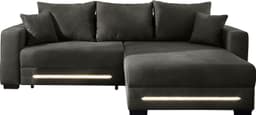 Jockenhöfer Gruppe Ecksofa Spotlight XL L-Form | Grau