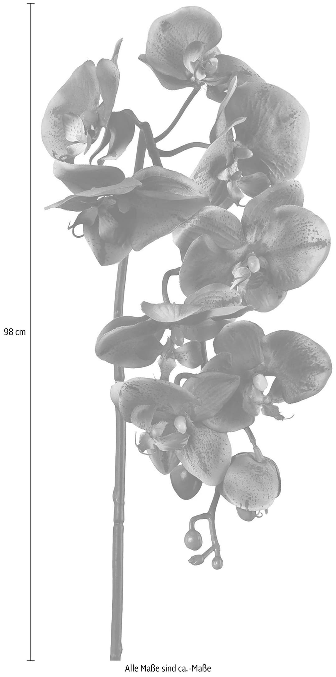 Kunstpflanze Orchidee | Lila