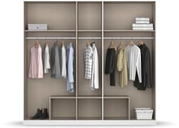 rauch Kleiderschrank GAMMA | Weiß