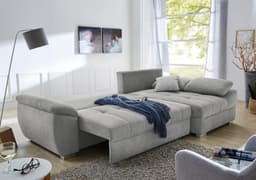 Jockenhöfer Gruppe Ecksofa Alster | Grau