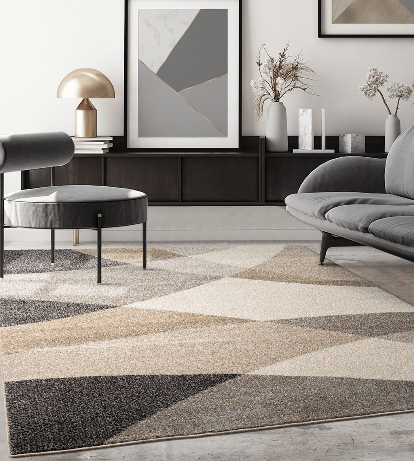 the carpet Teppich Pearl | Beige
