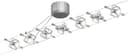 Paulmann LED Deckenleuchte Mac II | Silber