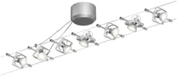 Paulmann LED Deckenleuchte Mac II | Silber