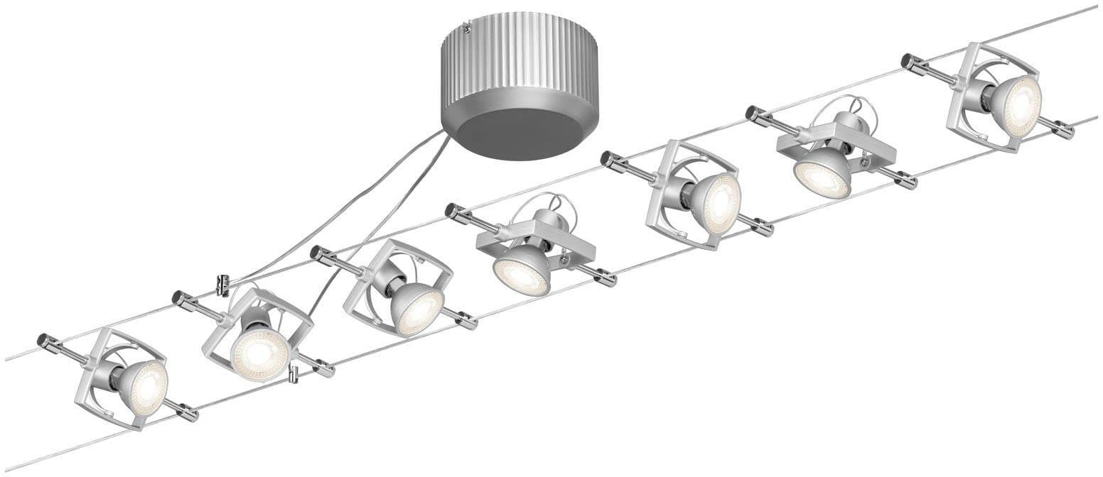 Paulmann LED Deckenleuchte Mac II | Silber
