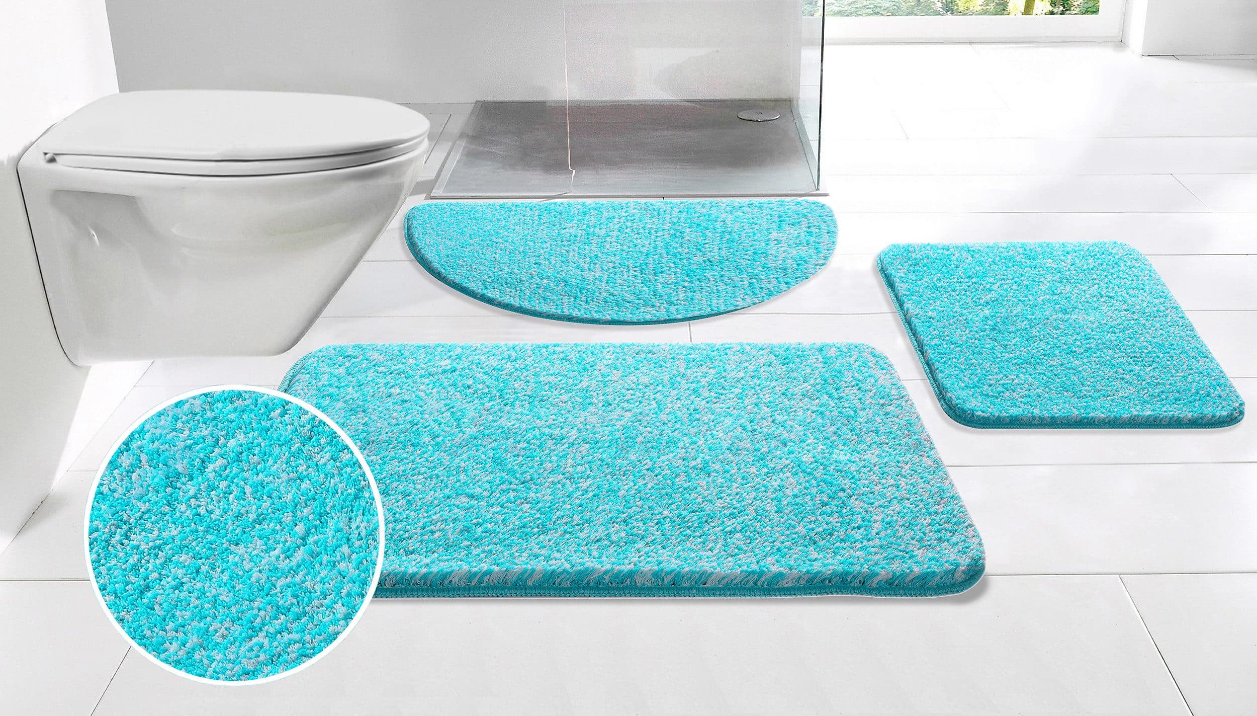 OTTO home Badematte Vanessa meliert | Türkis