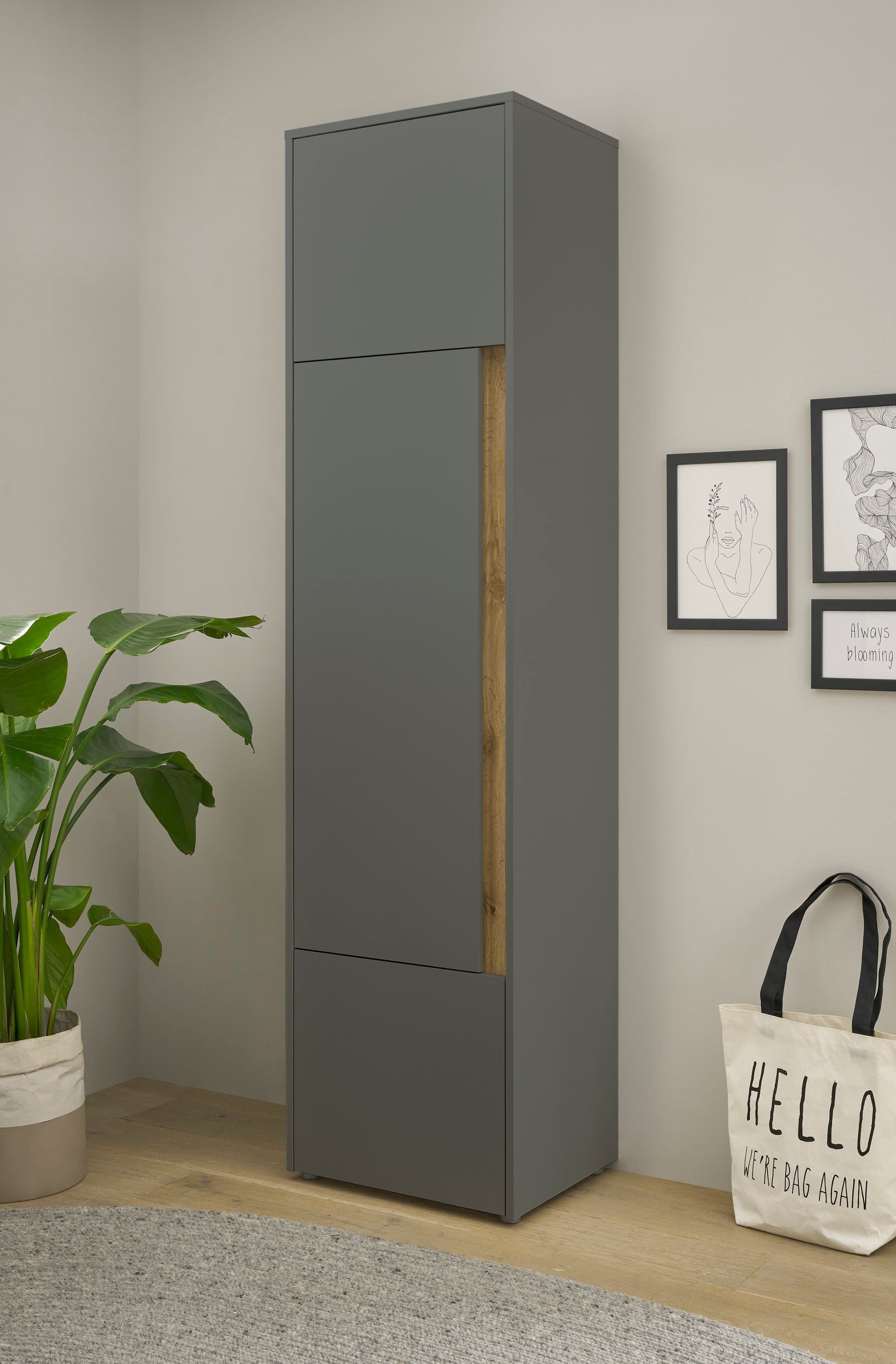 Home affaire Aktenschrank CiTY/GiRON | Grau